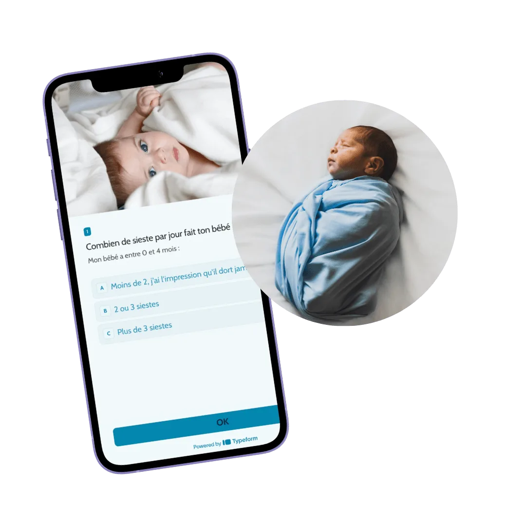 Quiz · La sieste de ton bébé sur smartphone